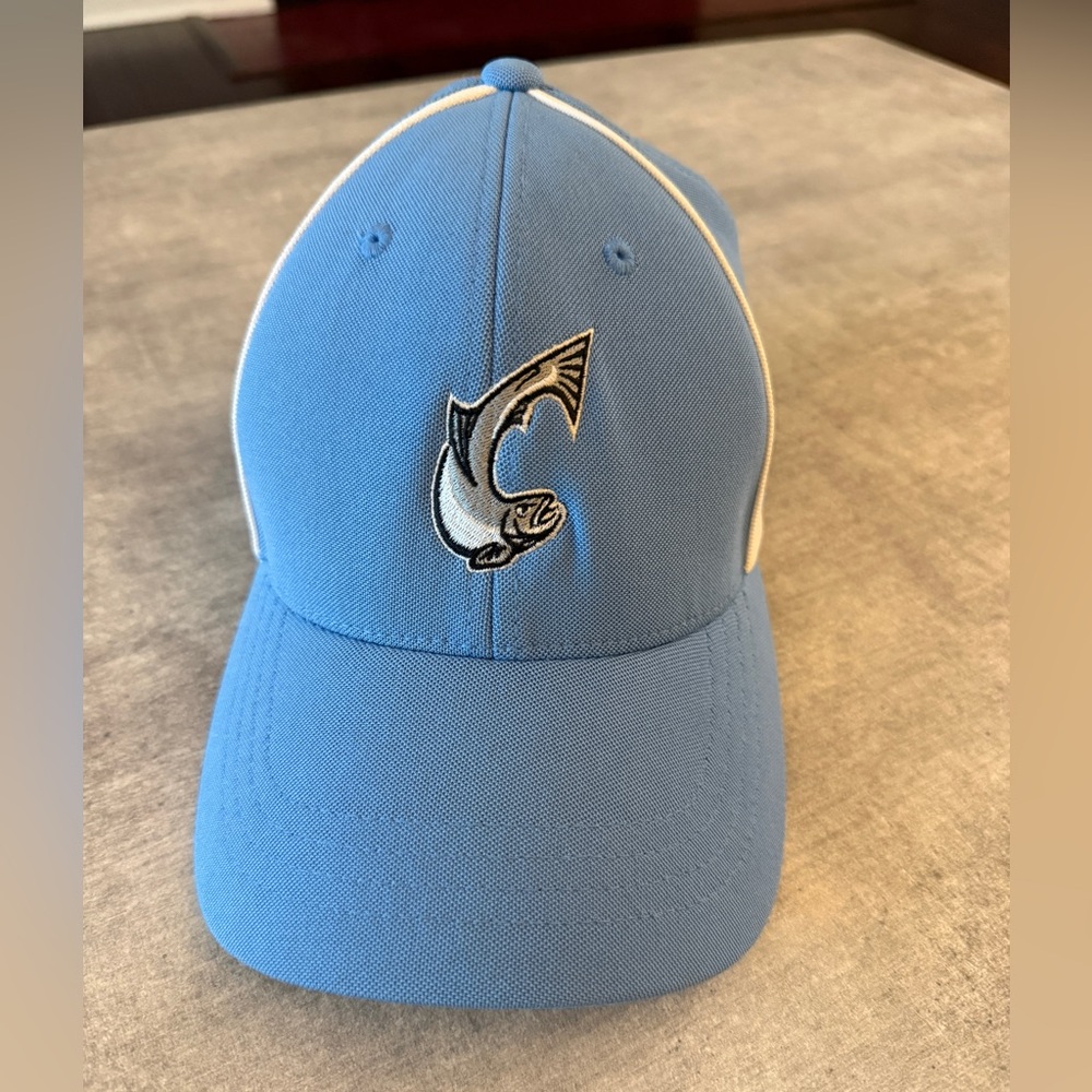 Lakeshore Chinooks Flexfit Hat L/XL – Light Blue – Minor League Baseball
